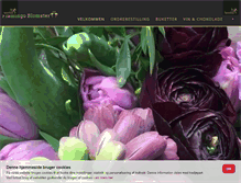 Tablet Screenshot of flamingo-blomster.dk